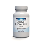 nova vitae acetyl-l-carnitine 500mg, 120 veg. capsules