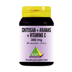 snp chitosan ananas vitamine c 360mg, 60 capsules