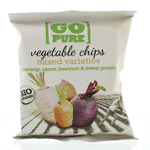 Go Pure Chips Groente Bio, 40 gram