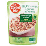 Cereal Bio Tarwe, Rode Rijst en Quinoa Bio, 220 gram