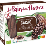 Pain Des Fleurs Krokante Bio Crackers met Cacao Bio, 160 gram