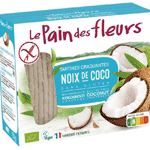 Pain Des Fleurs Krokante Bio Crackers met Kokos Bio, 150 gram