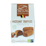 Belvas Praline Hazelnoot Truffels Bio, 100 gram