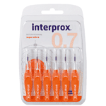 interprox premium super micro oranje 0.7mm, 6 stuks