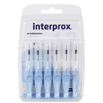 interprox premium cylindrical licht blauw 3.5mm, 6 stuks