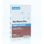 Exil No Worm Pro Hond S, 4 tabletten