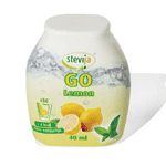 Stevija Stevia Limonadesiroop Go Lemon, 40 ml