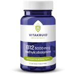 Vitakruid B12 5000 Mcg methylcobalamine, 60 tabletten