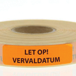 Blockland Strooketiket Let Op Vervaldatum, 750 stuks