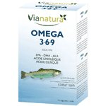 Vianatura Omega 3 6 9, 40 capsules