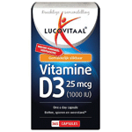 lucovitaal vitamine d3 25mcg, 365 capsules