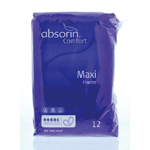 Absorin Comfort Finette Maxi, 12 stuks
