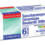 lamberts saccharomyces boulardii 300mg, 30 capsules