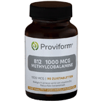 Proviform Vitamine B12 1000 Mcg methylcobalamine, 90 Zuig tabletten