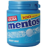 Mentos Gum Xl Mighty Mint Pot, 150 gram