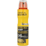 men expert deodorant spray invincible sport, 150 ml