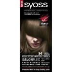 Syoss Color Baseline 5-1 Lichtbruin Haarverf, 1set