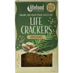 lifefood life crackers rozemarijn raw bio, 90 gram