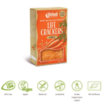Lifefood Life Crackers Wortel Raw Bio, 80 gram