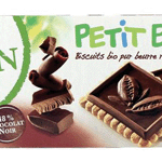 Bisson Petit Theebiscuit Pure Chocolade Bio, 150 gram