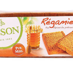 Bisson Regamiel Honing-kruidkoek voorgesneden Bio, 300 gram