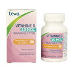 Teva Vitamine D 10 Mcg 400ie, 300 tabletten