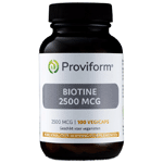 Proviform Biotine 2500 Mcg, 100 Veg. capsules
