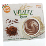 Vitariz Rice Dessert Chocolade 4x 100 gram Bio, 400 gram