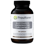 Proviform Glucosamine Chondroitine Curcuma D3, 120 capsules