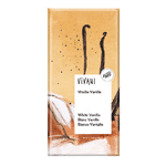 Vivani Chocolade Wit Vanille Bio, 80 gram