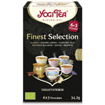 yogi tea finest selection 3 x 6 stuks bio, 3x6 stuks