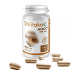 soriabel shiitake ahcc 500 mg, 60 capsules