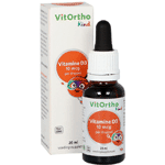 vitortho vitamine d3 10mcg (kind), 20 ml