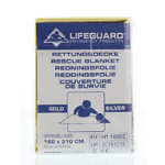 Lifeguard Reddingsdeken Goud/zilver 160 X 210, 1 stuks