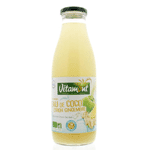 vitamont kokoswater citroen gember bio, 750 ml