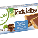 Bisson Tartelette Chocolade Hazelnoot Bio, 150 gram