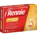 Rennie Sinaasappel, 36 tabletten
