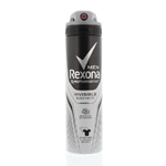 Rexona Deodorant Spray Men Invisible Black & White, 150 ml