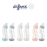 difrax s-fles duopack 250ml natural, 1set