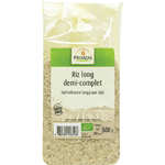 Primeal Halfvolkoren Langgraan Rijst Bio, 500 gram