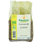 Primeal Lijnzaad Bruin Bio, 250 gram