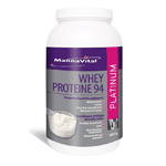 mannavital whey proteine platinum, 900 gram