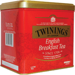 Twinings English Breakfast Blik, 500 gram
