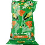amaizin corn chips natural bio, 250 gram