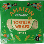Amaizin Tortilla Wraps Bio, 6 stuks