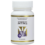 vital cell life vitamine k2 mk7 100mcg, 30 capsules