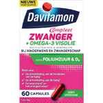 Davitamon Compleet Zwanger Plus Visolie, 60 capsules