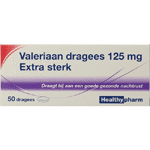 healthypharm valeriaan extra sterk 125mg, 50 dragees