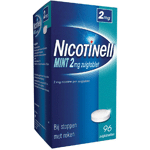 nicotinell mint 2 mg, 96 zuig tabletten
