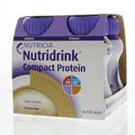 Nutridrink Compact Protein Mokka 125ml, 4 stuks